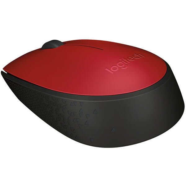 LOGITECH M171 WIRELESS MOUSE RED-K 2.4GHZ