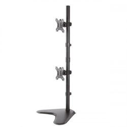 Suport Monitor de Birou Dual, Neomounts by Newstar FPMA-D550DDVBLACK, 10" - 32", VESA 100x100, suporta pana la 8kg, negru