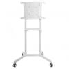 Stand mobil de podea, Neomounts by Newstar NS-M1250WHITE, 37"-70", VESA max. 600x400, suporta pana la 70kg, inclinatie 5°, rotatie 90°, alb