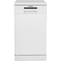 Masina de spalat vase Hansa ZWM416WH, 9 Seturi, 6 Programe, Clasa E, 45 cm, Alb