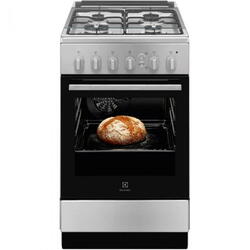 Aragaz pe Gaz Electrolux LKG504000X, Grill, 4 arzatoare, Autocuratare catalitica, Argintiu