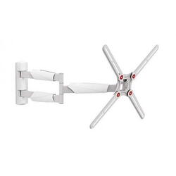 Suport TV de perete Barkan, cu brat  13"- 65", Max 36kg, VESA 400x400, alb