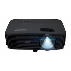 Videoproiector Acer X1229HP, XGA 1024* 768, up to WUXGA 1920* 1200, 4.500 lumeni/ 3.600 lumeni Eco, 4:3/ 16:9, 20.000:1, zoom 1.1x, dimensiune maxima imagine 300",  distanta maxima de proiectie 12 m, boxa 3W, lampa 5.000 ore/ 15.000 ore extreme Eco, 29dB,