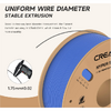 CREALITY HYPER PLA 3D Printer Filament, Blue, Temperatura printare: 200-220 grade celsius, Diametru filament: 1.75mm, Tensile strength: 52.99MPa, Bending strenght:92.38Mpa Dimensiuni rola filament: Diametru 200mm, inaltime 70mm, gaura centrala 56mm, vitez