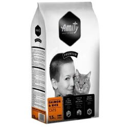 AMITY PREMIUM CATS SALMON&RICE 1.5 KG