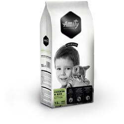 AMITY PREMIUM KITTEN CHICKEN&RICE 1.5 KG
