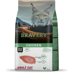 BRAVERY CAT ADULT PUI 2KG