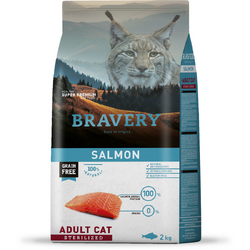 BRAVERY CAT ADULT STERILIZED SOMON 2 KG