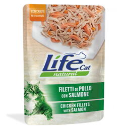 PLIC LIFE PISICI  PUI SOMON SI MORCOVI 70 G