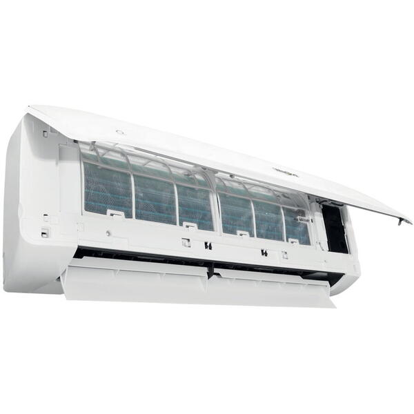 Aparat de aer conditionat Whirlpool SPIW318A2WF, 18000 BTU, Clasa A++, Functie incalzire, Control Wi-Fi, 6Th Sense, Filtru HEPA + Catechin, Control umiditate, R32