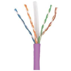 Cablu U/UTP cat.6, manta LSZH, Euroclass Dca-s2,d2,a1 - 500m/tambur, Violet - Molex