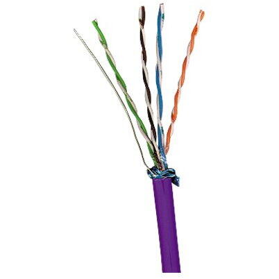 Cablu F/UTP cat.5e, manta LSZH, Euroclass Dca-s1,d2,a1 - 305m/tambur, violet - Molex