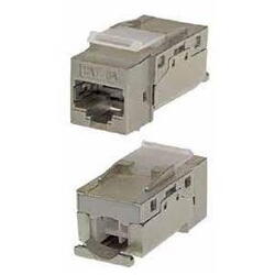 Conector slim Tool-less Keystone, 1xRJ45 STP cat.6A PowerCat - Molex