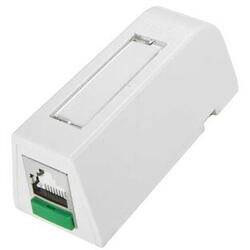 Priza aplicata Synergy Wallplate DG+ 1xRJ45 568A/B STP PowerCat 6, White - Molex