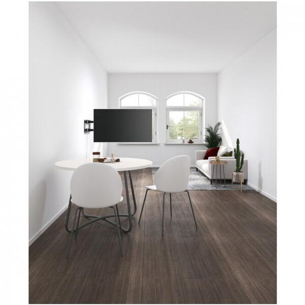 Suport TV de perete, reglabil, Full-Motion, brat extensibil pana la 1015 mm, 43-80 inch, Negru, Techly, ICA-PLB 490