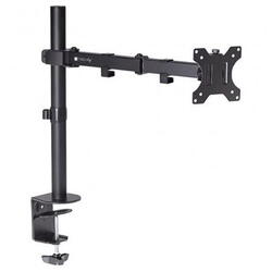 Suport de birou pentru monitor, 13-27 inch, brat reglabil, dubla ajustare, Techly, ICA-LCD 503BK2