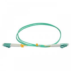 Patchcord FO LC/PC-LC/PC, MM OM3 50/125, manta LSZH 3.0mm, duplex 1m – EMTEX