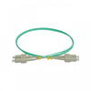 Patchcord FO SC/PC-SC/PC, MM OM3 50/125, manta LSZH 3.0mm, duplex 1m - Emtex