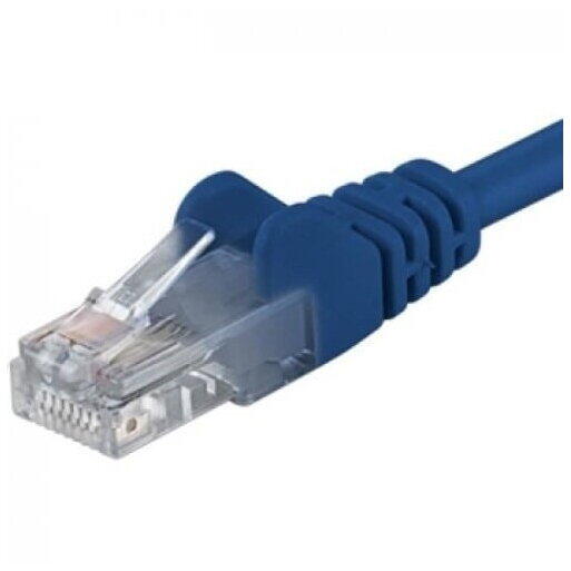 PremiumCord Patchcord UTP RJ45-RJ45 Cat.6, 1m, albastru