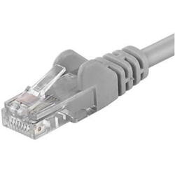PremiumCord Patchcord UTP RJ45-RJ45 Cat.6, 7m, gri