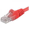 PremiumCord Patchcord UTP RJ45-RJ45 Cat.5e 3m, rosu