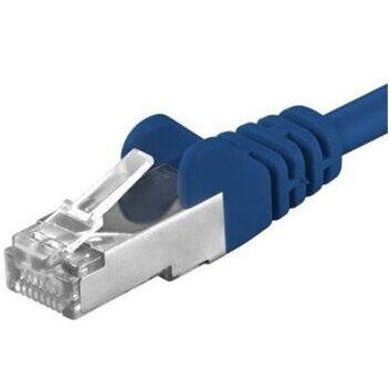 PremiumCord Patchcord SFTP RJ45-RJ45 Cat.6A, 1.5m, albastru