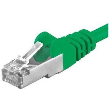 PremiumCord Patchcord SFTP RJ45-RJ45 Cat.6A, 1.5m, verde