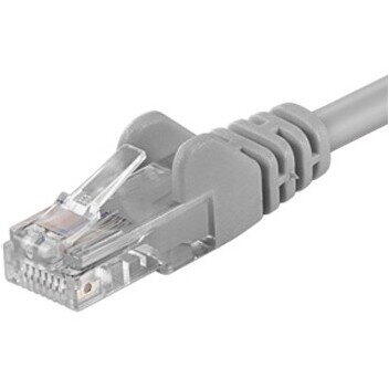 PremiumCord Patchcord UTP RJ45-RJ45 Cat.5e 20m, gri