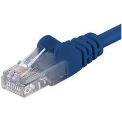 PremiumCord Patchcord UTP RJ45-RJ45 Cat.6, 10m, albastru