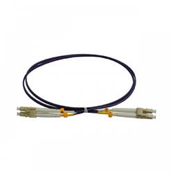 Patchcord FO LC/PC-LC/PC, MM OM4 50/125, manta LSZH 3.0mm, duplex 20m - Emtex