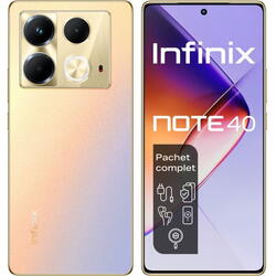 INFINIX  NOTE 40 Titan Gold 4G/6.78&quot;/OC/8GB/256GB/32MP/108MP+2MP+AI CAM/5000mAh