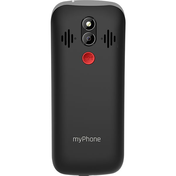 myPhone Halo 4 DS Black LTE/3.5in/64MB/128MB/2MP/2500mAh - Senior