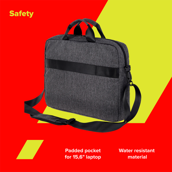 Geanta business pentru laptopuri Canyon CNS-CB5G4, 15.6", Gri