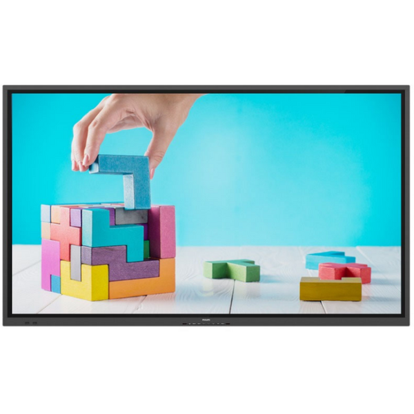 Tabla interactiva Philips E-Line 65" A13 65BDL4152E/00, UHD (3840x2160), 40 puncte, 3x HDMI, Bluetooth, 8GB RAM, 32GB Flash, Android 13