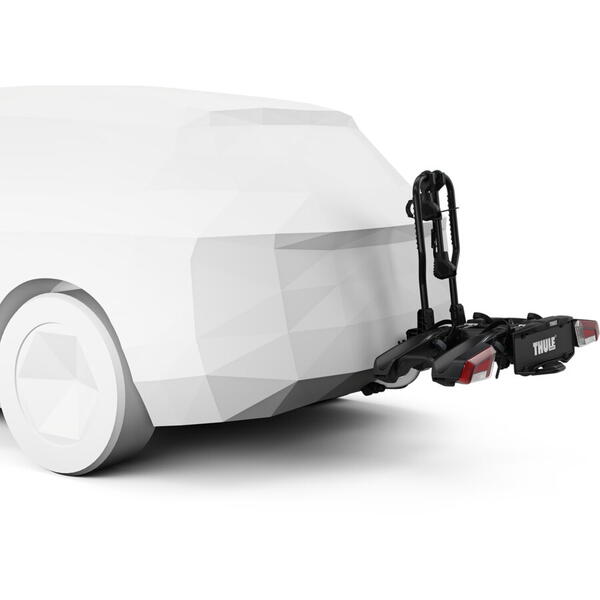 Suport biciclete Thule EasyFold 3  cu prindere pe carligul de remorcare - pentru 2 biciclete
