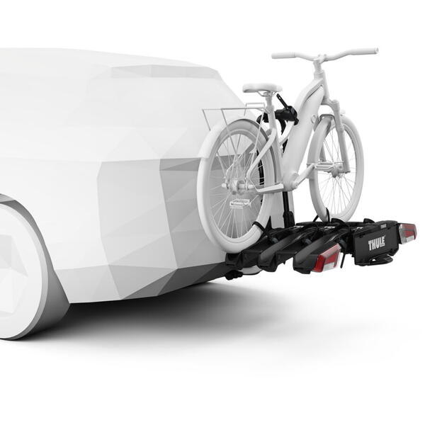 Suport biciclete Thule EasyFold 3  cu prindere pe carligul de remorcare - pentru 3 biciclete