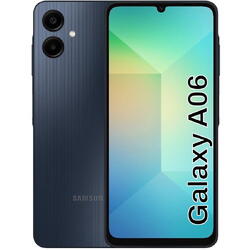 Telefon mobil Samsung Galaxy A06, 128GB, 4GB RAM, 4G, Negru