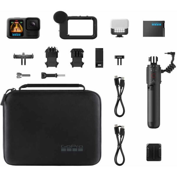 Camera de actiune GoPro H13B Creator Edition5.3K60, 27MP, HyperSmooth 6.0