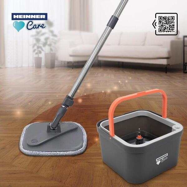 SET CURATENIE MOP ROTATIV 360 MEGA CLEAN, HEINNER CARE
