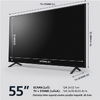 LED TV 4K 55''(139cm) SONY 55X75WL