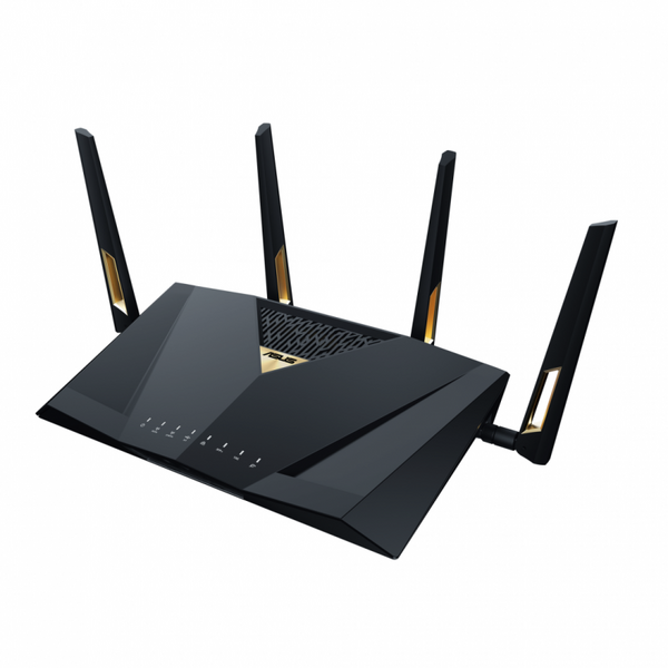 Router Asus Dual-Band RT-BE98, WIFI-7, Standarde wireless: IEEE 802.11a, IEEE 802.11b, IEEE 802.11g, WiFi 4 (802.11n), WiFi 5 (802.11ac), WiFi 6 (802.11ax), WiFi 7 (802.11be), IPv4, IPv6, Segment Produs: BE7200, Viteza wireless: 1376+5764 Mbps, 4 x antene