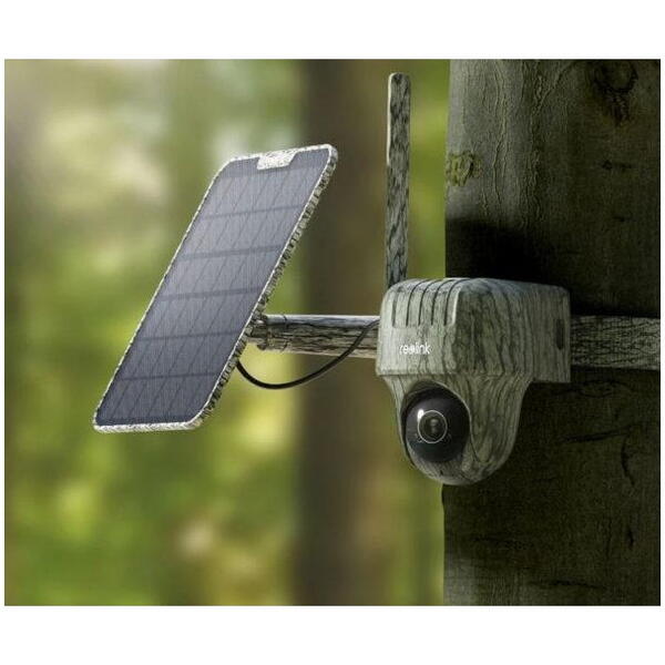 Camera de supraveghere Reolink GO SERIES G450 WITH SOLAR PANEL 2 Senzor: 1/3"CMOS Rezolutie video: 8 Megapixeli (3840 x 2160 pixeli) Cadre/secunda: 15 FPS Lentila fixa:4mm Diafragma: F1.6 Unghi de vizualizare: orizontal: 90°/vertical: 47° Distanta ilumina