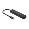 CONCEPTRONIC CTC4USB3 4-Port USB 3.2 Gen 1 Hub with Power Jack, USB-A x 4, 23.5 x 101 x 26 mm