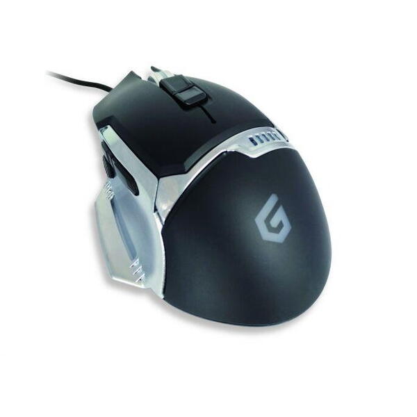 Conceptronic DJEBBEL02B 8D Gaming USB Mouse, 4000 DPI, 77 x 130 x 48 mm