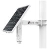 Sistem de alimentare TP-Link cu panou fotovoltaic de 90W și acumulator litiu 20.8Ah/10.8V, Unghi ajustabil  (5°/15°/25°/35°/45°/55°), interfata 1× Port RJ45 10/100 Mbps, 1× Conector Panou fotovoltaic, 3× Conectori DC 5.5mm (#1, #2: 9V-12.6 VDC/2A, #3: 12