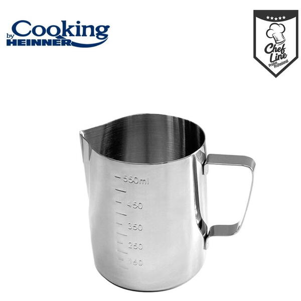 CANA INOX LAPTE 550 ML, COOKING BY HEINNER, CHEF LINE