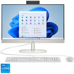 All-in-One HP ProOne 240 G10 23.8 inch Non-Touch IPS FHD (1920x1080) Anti-Glare LED UWVA, Intel Core i5-1335U 10-Core (1.3GHz, up to 4.6GHz, 12MB), video Integrat Intel Iris Xe Graphics, RAM 16GB DDR4 3200MHz (1x16GB), SSD 512GB M.2 2280 PCle NVMe, No ODD