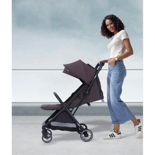 Carucior sport U-Grow autofold, 0-48 luni, gri