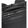 Rucsac din piele Porsche Design Roadster S, Negru