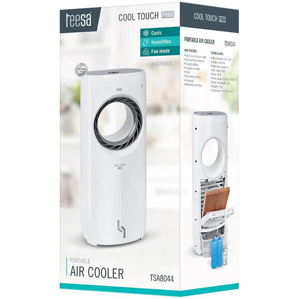 TEESA Aparat de aer conditionat Cool Touch P800 10 m2 Alb